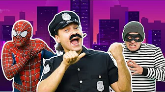 Kids Superhero & Mr Policeman Compilation | Finger Family | | Nursery Rhymes & Kids Songs | BalaLand