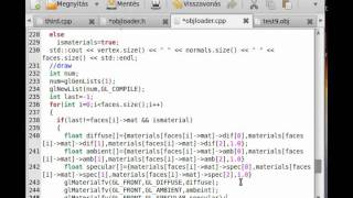 Famous OpenGL (SDL,C++) tutorial 12 - obj file loader, material and UV textures (part 5) Profile