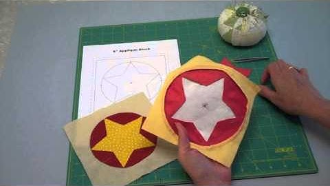 APPLIQUE-- Finishing (#13 of 13 videos) - LearnHowToQuilt.com BEGINNER BASICS