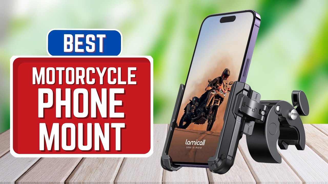 Top 5 Best Motorcycle Phone Mounts in 2024 | Best Motorcycle Phone Mount Reviews