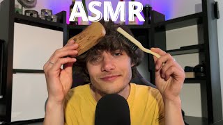 ASMR // Brushing my hair! 🙌 (Minimal Talking)