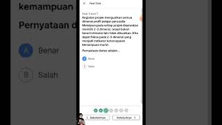 Kunci Post Test Modul 2 Tema Projek SMP SMA, Topik Projek penguatan Profil Pelajar Pancasila #shorts Kunci Post Test Modul 2 Tema Projek SMP SMA, Topik Projek penguatan Profil Pelajar Pancasila #shorts