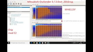 Mitsubishi Outlander 3 . 2.0cvt прошивка Openport 2.0 ecuflash ori