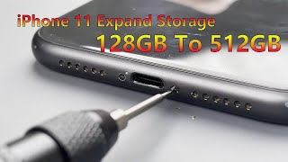 How to expand iPhone 11 storage | 128GB To 512GB