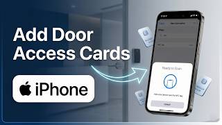 How To Add Door Access Cards To iPhone (Open Doors With NFC)