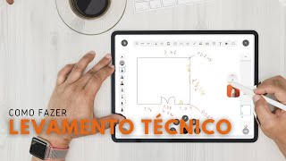 Como fazer levantamento técnico Sketchbook