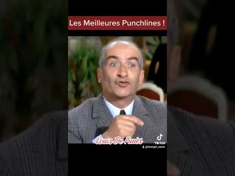 Les meilleures Punchlines du cinéma Français: Louis De Funès 🤣 #shorts #punchlines
