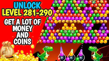 PRIMITIVE BUBBLE SHOOTER FUN GAMES! || LEVEL 281-290 || REAL 💰💰🪙🪙 || ANDROID GAMEPLAY