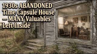 1930s Abandoned Time Capsule House — Valuables Still Inside
