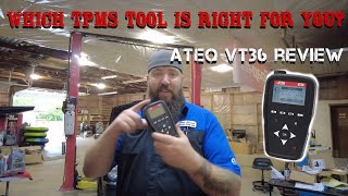 TPMS TOOL REVIEW  IS THE ATEQ VT36 RIGHT FOR YOU?