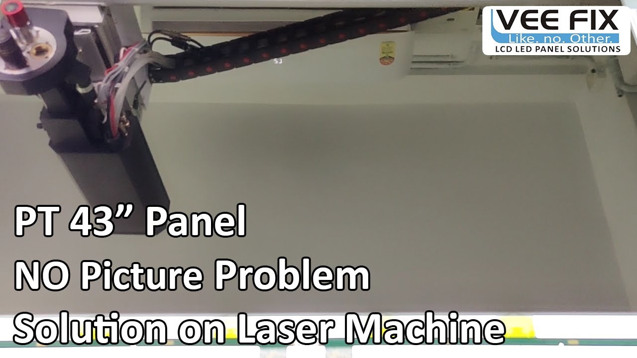 PT 43 inch panel no picture problem | No Picture Problem in LCD LED TV Panel