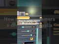 How to update camera x sensitivity in palia