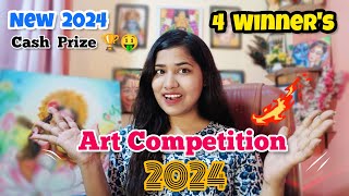 New ART COMPETITION ✴️ 2024, @jyotiguptaart , Draw & Win Cash Prizes 🏆