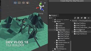 Unity Export Terrain Mesh - Tool creates Subfolders and Prefabs - Dev Vlog 18