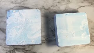 Plain Sky Blue Ader Crush - Crunchy - Snappy - Asmr - Subscribe