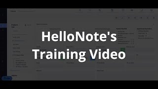 HelloNote Training Video | Quick EMR Onboarding for New Users (Free Version)