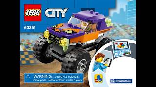 LEGO 60251 Monster Truck – Building Instructions | City (2020)