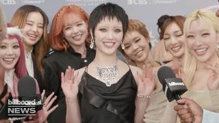 XG Is Excited to See KATSEYE, How They Met The Jonas Brothers, Talks Core World Tour | AMAs 2026