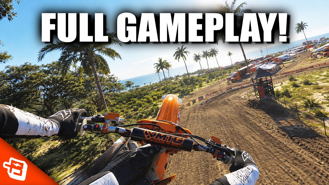 Motocross The Game FULL Walkthrough – Gameplay, Tracks, Customization, And More!