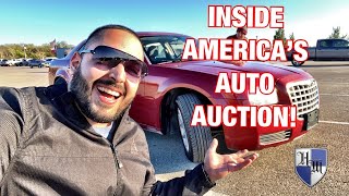 WHAT IT’S LIKE INSIDE AMERICA’S AUTO AUCTION IN HOUSTON TX BUYING CARS!