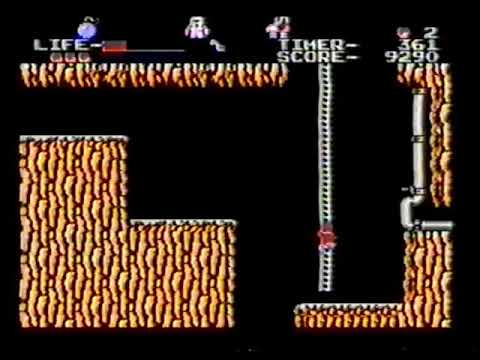 Famicom - The Goonies - Fastest Completion [Time: 0:05:48]