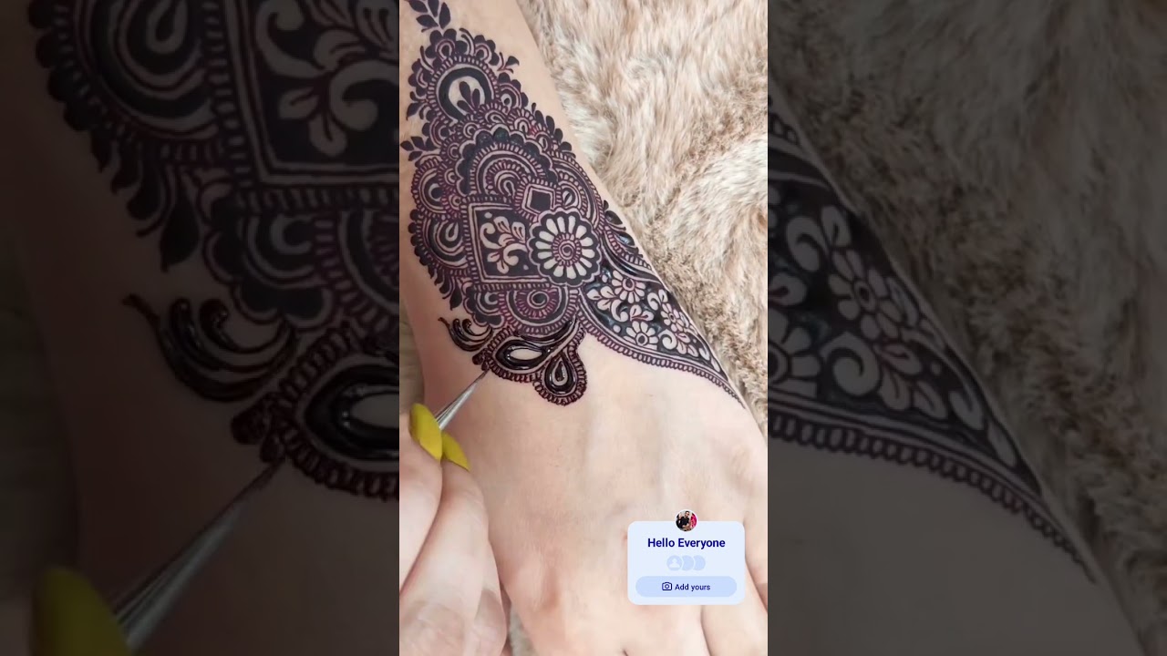 Today Heavy Work..💞👍😍 #mehndi #hennatatto #farhanmehndiparlour #hennaart #hennatattoodesign #bride