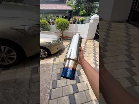 4 Inch HKS End Can For Honda ACCORD🧿 #honda #accord