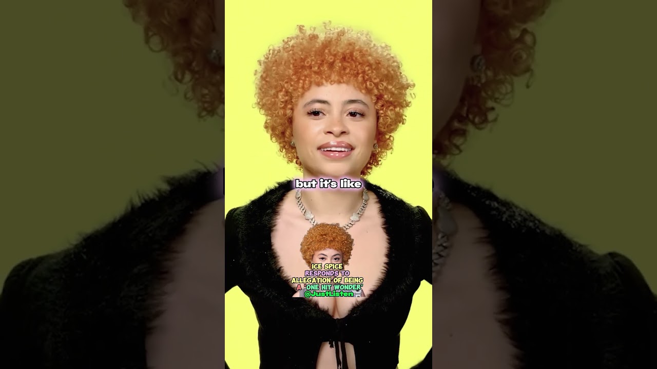 ICE SPICE RESPONDS TO ALLEGATION OF BEING  A ONE-HIT WONDER 😂