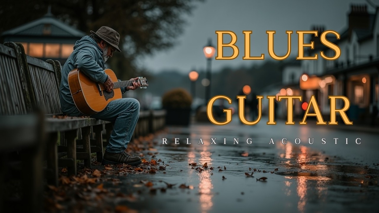 Вечерняя плавная фингерстайл блюз музыка 🎸