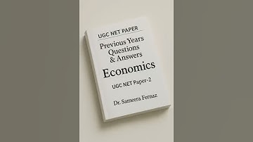 UGC NET Economics | Previous Year Questions with Answers | Crack Paper 2 Easily