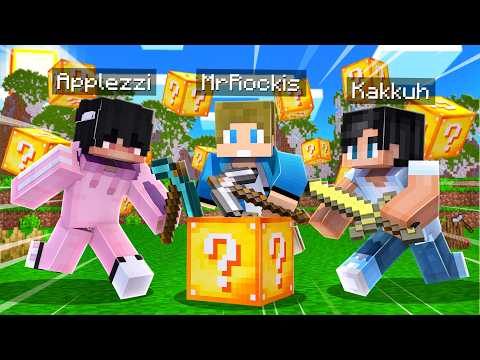 ULTIMAATTINEN LUCKY BLOCK KILPAILU w/ @Kakkuh @Applezzi @MrRockis