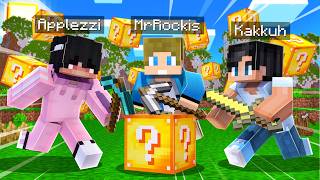 ULTIMAATTINEN LUCKY BLOCK KILPAILU w/ @Kakkuh @Applezzi @MrRockis