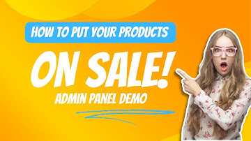 4.1. Marketing - On sale - Video tutorial for Zencommerce online store