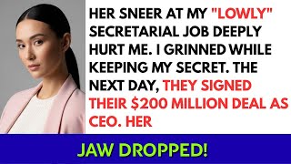 My Family Mocked My Secretary Job — The Next Day, I Signed A $200 Million Deal As CEO!