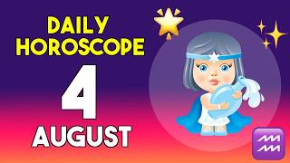 Aquarius horoscope today - August 4, 2026