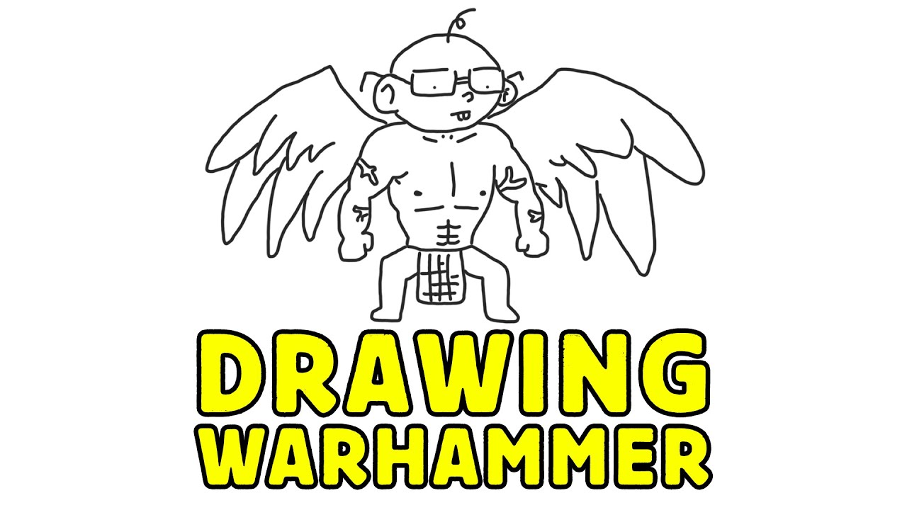 Drawing Warhammer 40k