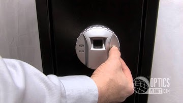 Barska AX11652 Quick-Access Biometric Rifle Safe - OpticsPlanet.com