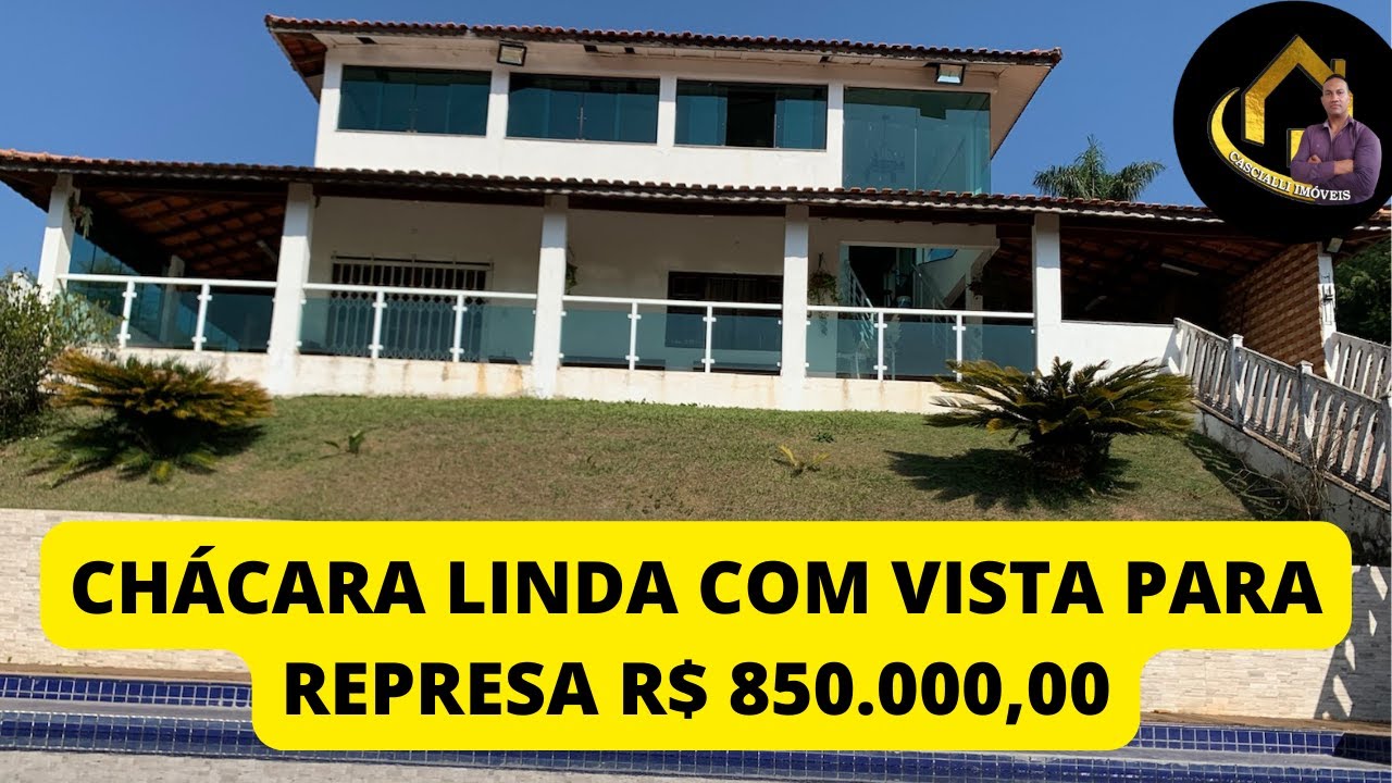 CHÁCARA LINDA COM VISTA PARA REPRESA EM ÍGARATA