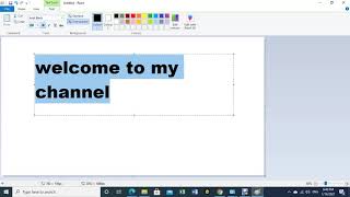 Paint Tutorial -Text Edit for Beginners
