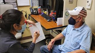 Mini-cog screening at The Villages Outpatient Clinic