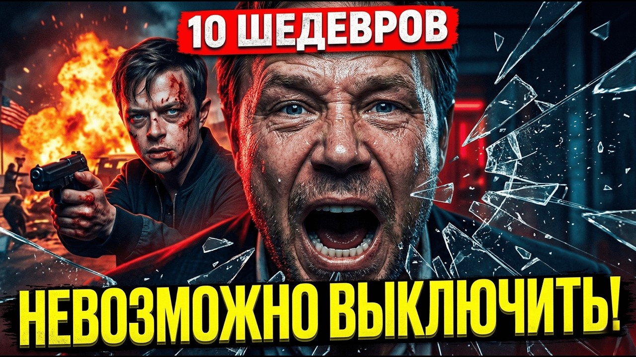 ЭТО КРУЧЕ ЛЮБОГО ФИЛЬМА! Топ-10 Триллеров и Драм, которые смотрятся за одни выходные 🎬