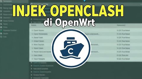 pasang config openclash - OpenWrt