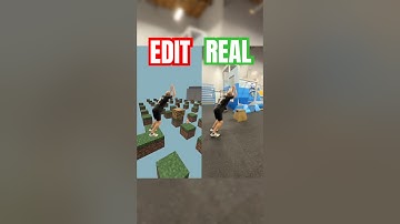 MINECRAFT EDIT VS REAL