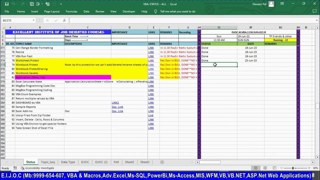 45 23 0625 excel vba macros 0022 worksheet workbook protect