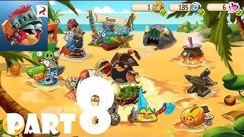 Angry Birds Epic RPG - Gameplay Walkthrough Part 8 - Level 8 - 9 ( iOS,Android )