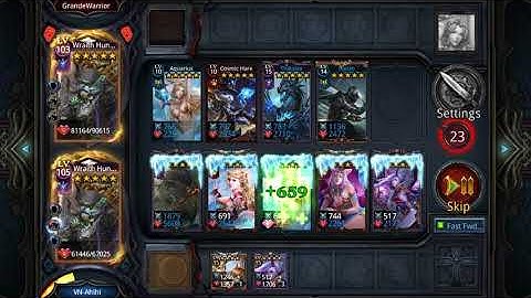 Deck Heroes: Aquarius - lucky vs bad luck