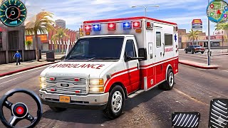 Ambulance City Rescue Simulator 3D Game - 911 US Emergency Ambulance Driving 3D - All-Day-Gameplay.. screenshot 1