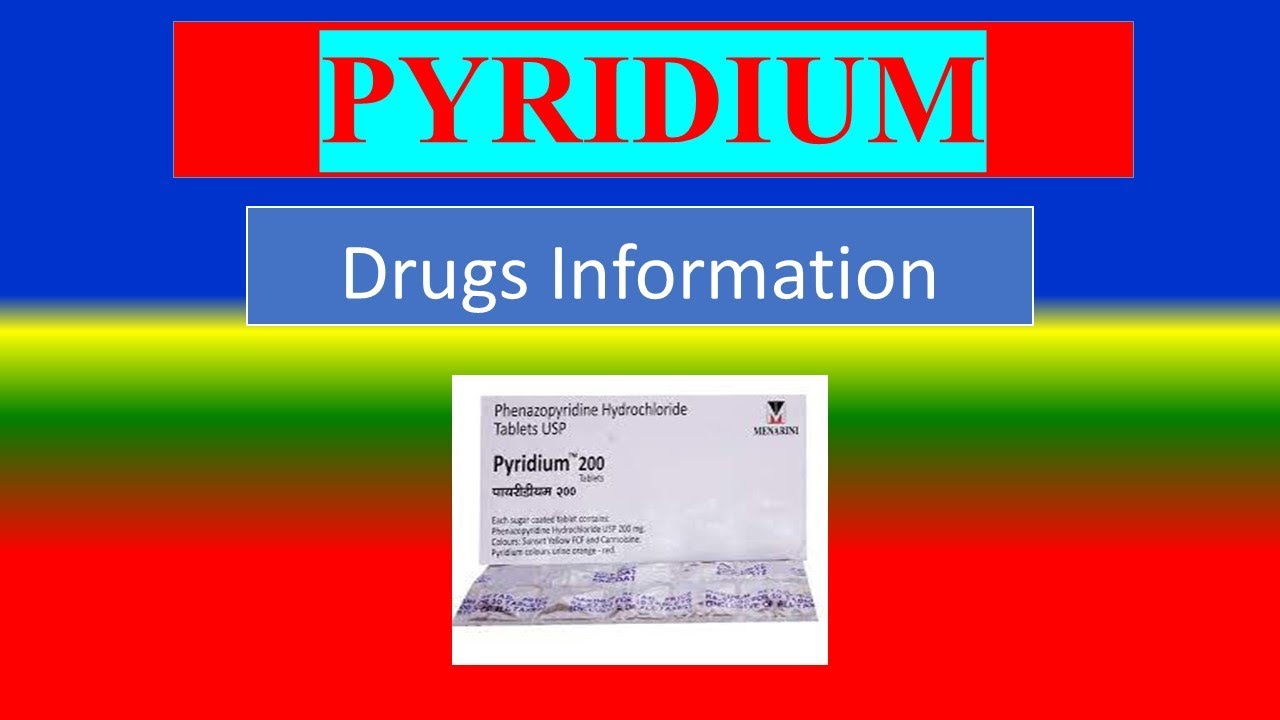 Pyridium tab 200 mg