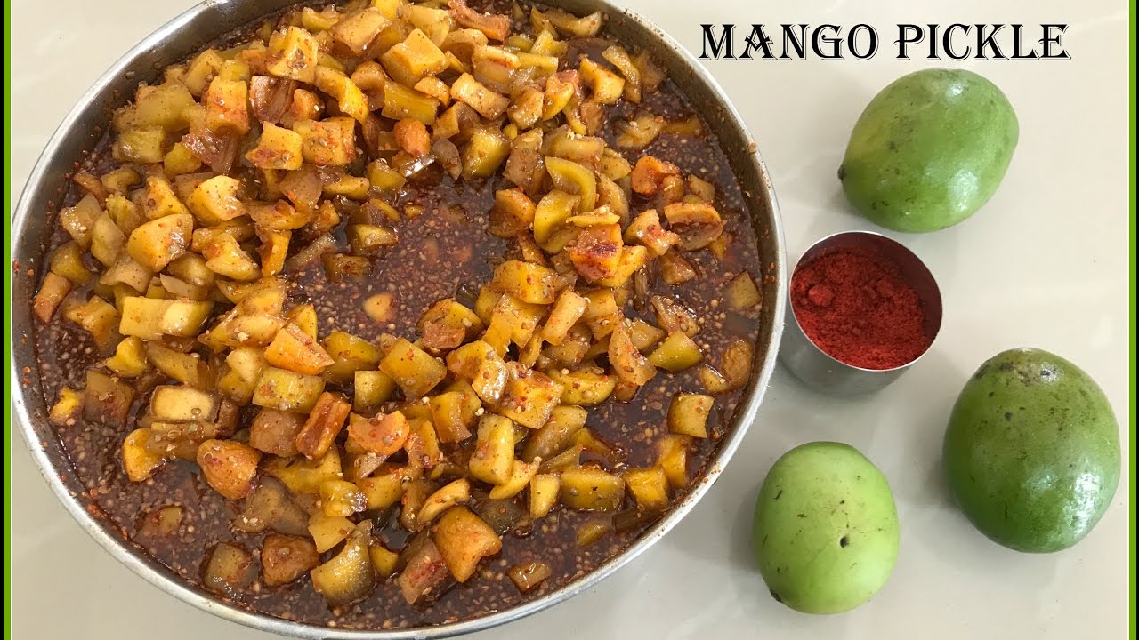 Gorkeri athanu gorkeri achar sweet and spicy mango pickle