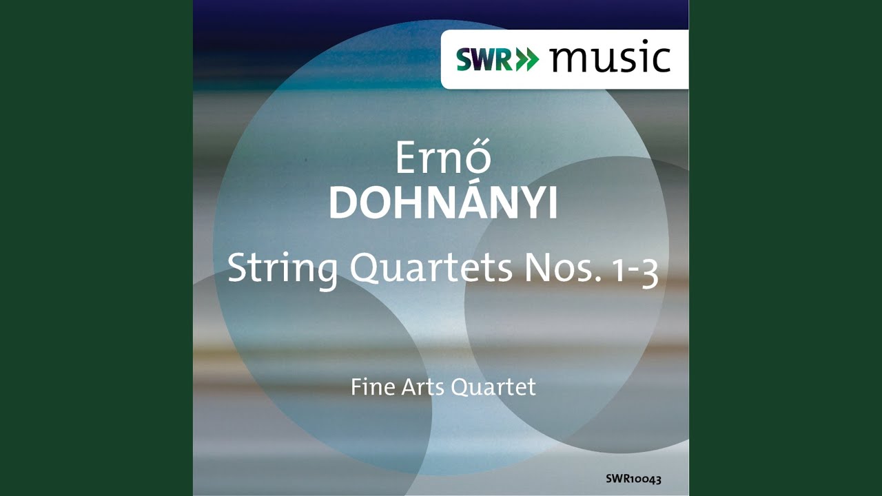Mira String Quartet No. 3 in A Minor, Op. 33: II. Andante religioso con variazioni en YouTube